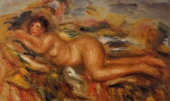 Pierre Auguste Renoir : Nude on the Grass